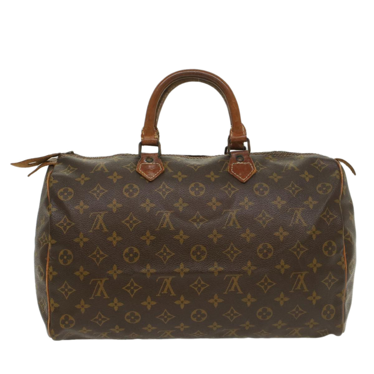 LOUIS VUITTON Monogram Speedy 35 Hand Bag M41524 LV Auth 56243 - 0