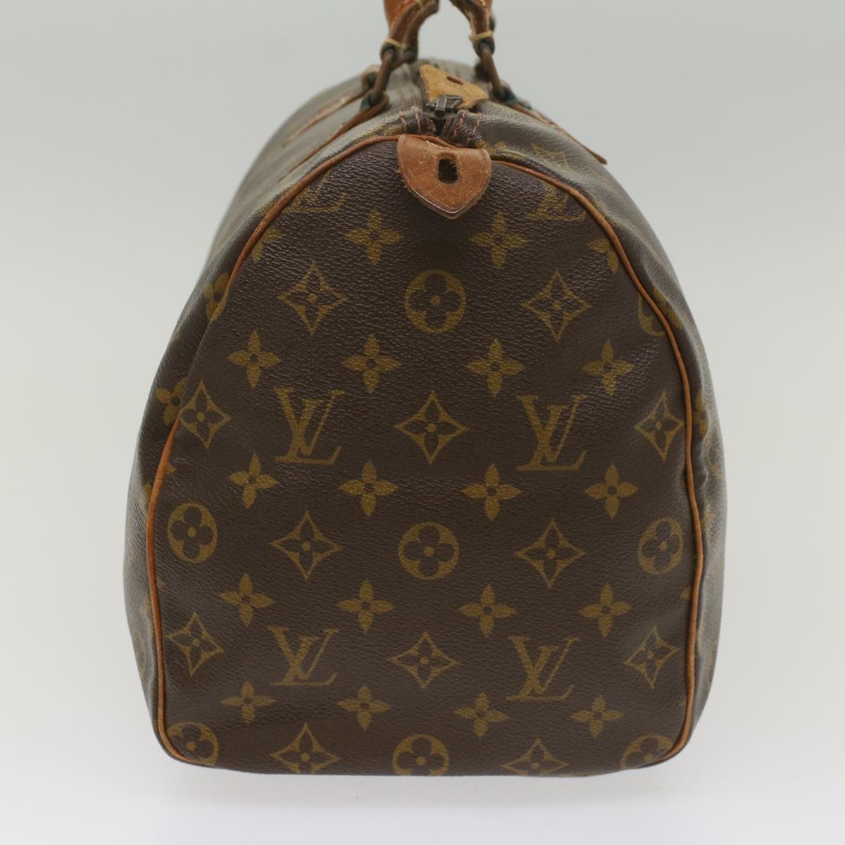 LOUIS VUITTON Monogram Speedy 35 Hand Bag M41524 LV Auth 56243