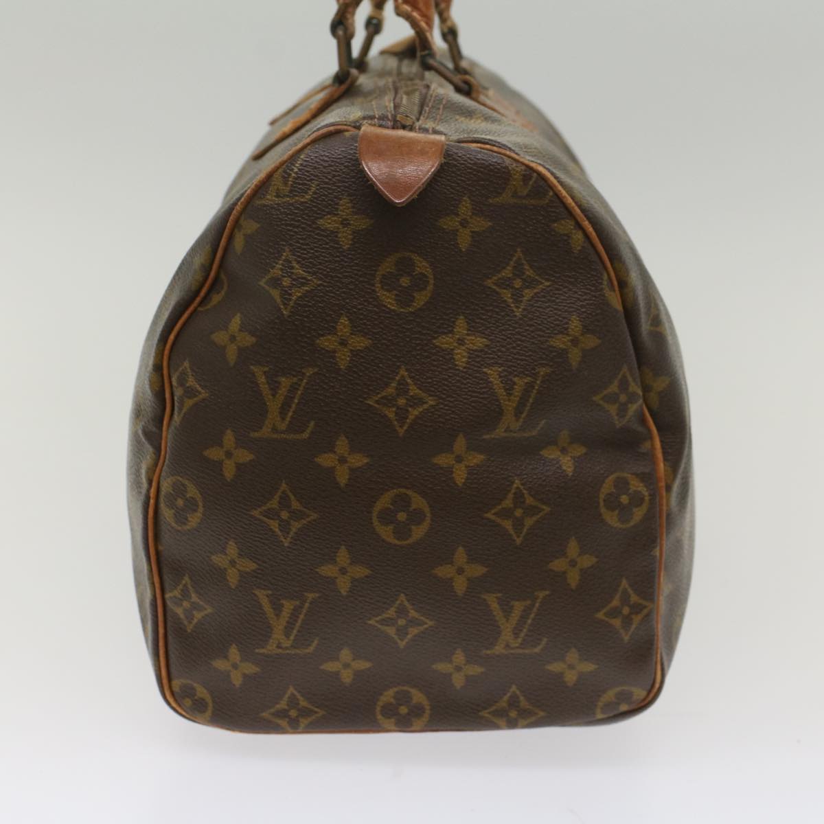 LOUIS VUITTON Monogram Speedy 35 Hand Bag M41524 LV Auth 56243