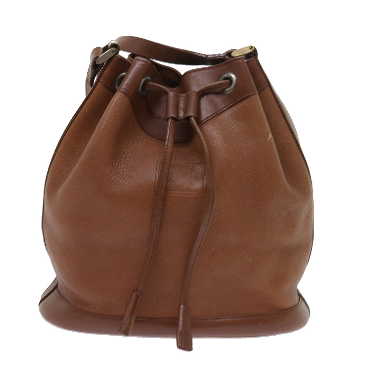 Burberrys Shoulder Bag Leather Brown Auth 56285 - 0