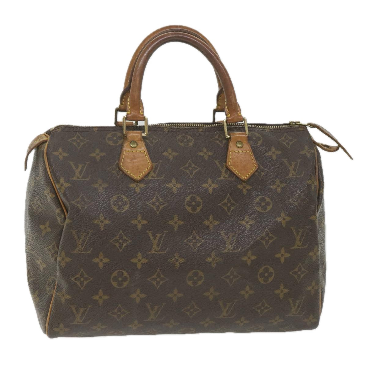 LOUIS VUITTON Monogram Speedy 30 Hand Bag M41526 LV Auth 56345