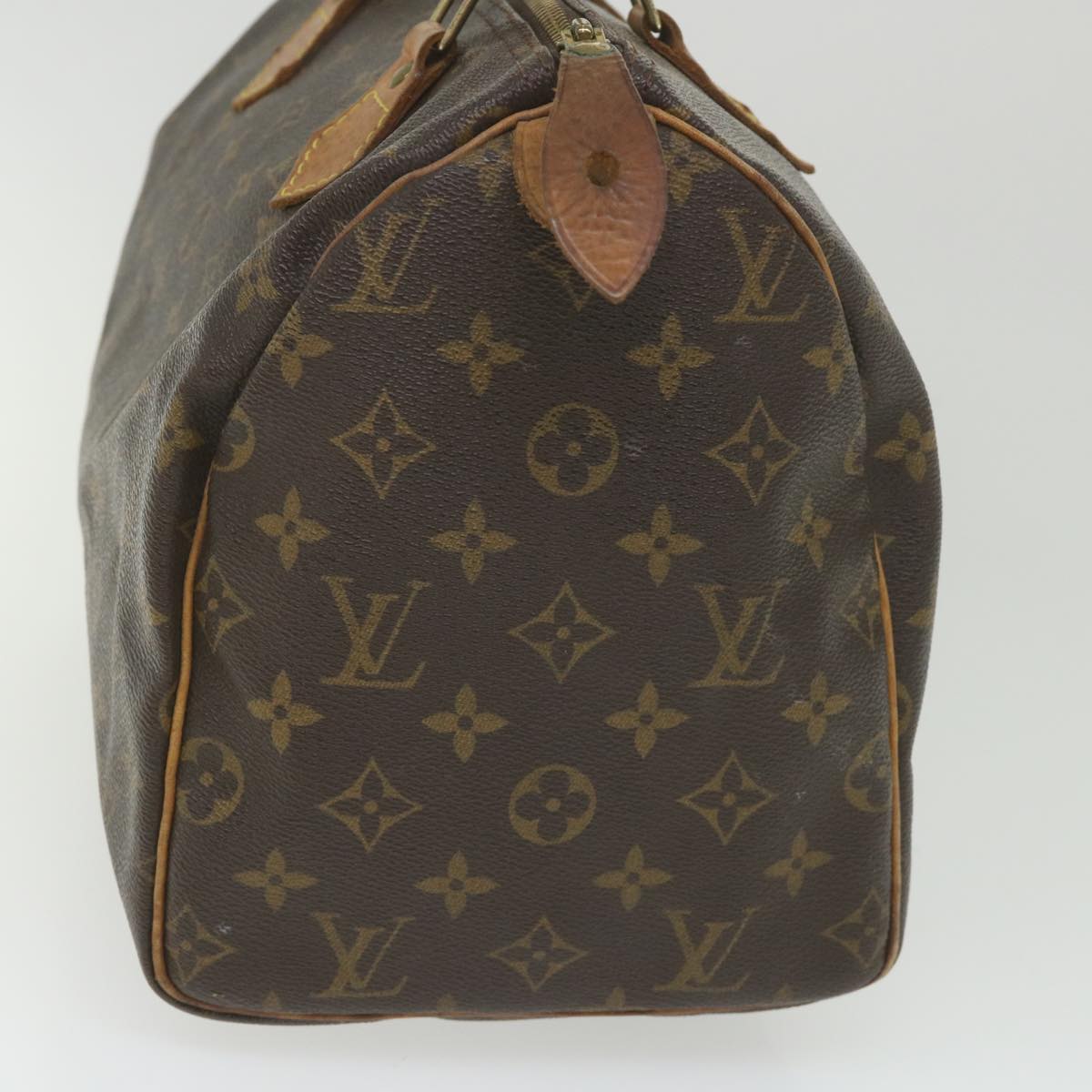 LOUIS VUITTON Monogram Speedy 30 Hand Bag M41526 LV Auth 56345