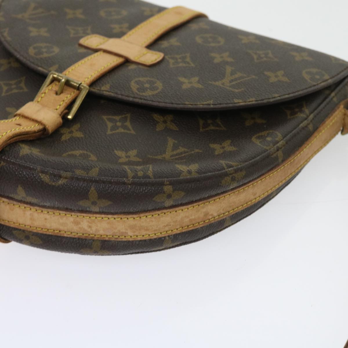 LOUIS VUITTON Monogram Chantilly GM Shoulder Bag M51232 LV Auth 56369