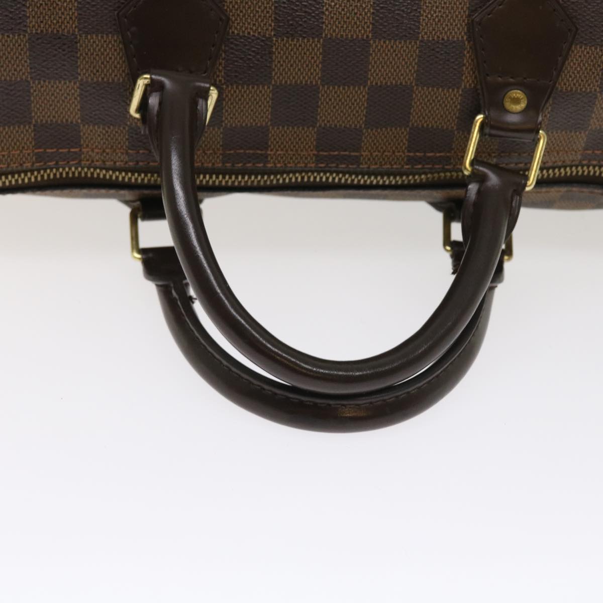 LOUIS VUITTON Damier Ebene Speedy 30 Hand Bag N41364 LV Auth 56391