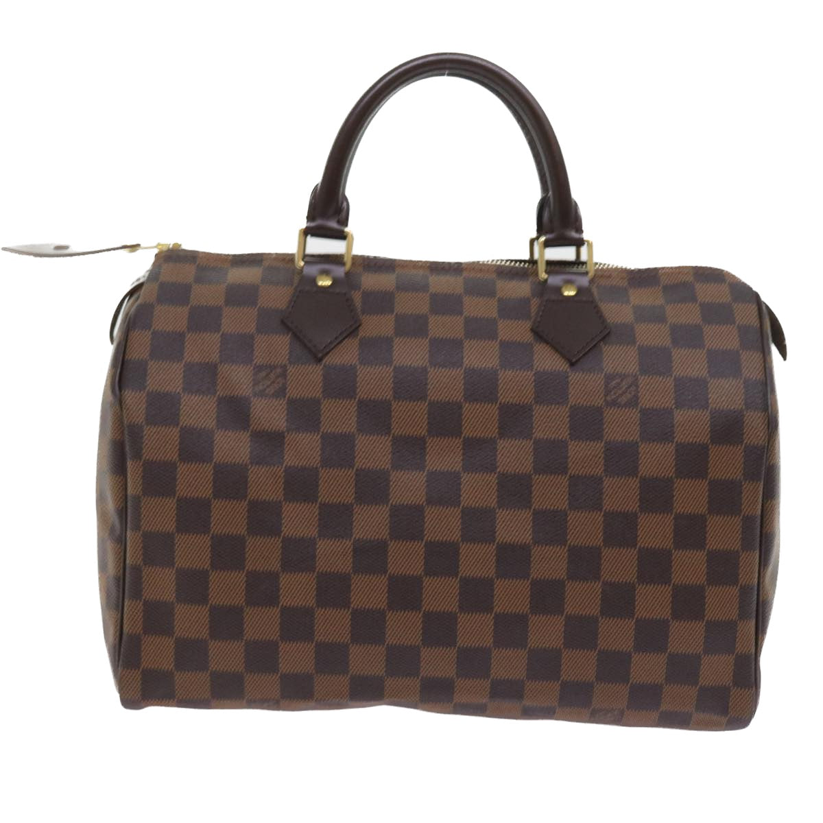 LOUIS VUITTON Damier Ebene Speedy 30 Hand Bag N41364 LV Auth 56392 - 0