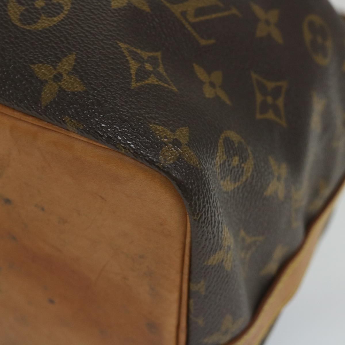 LOUIS VUITTON Monogram Petit Noe Shoulder Bag M42226 LV Auth 56394