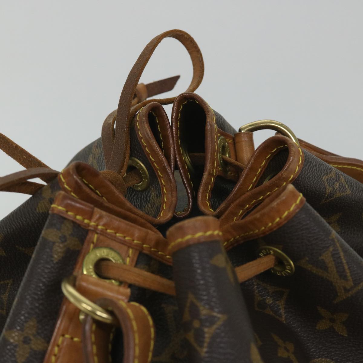 LOUIS VUITTON Monogram Petit Noe Shoulder Bag M42226 LV Auth 56394