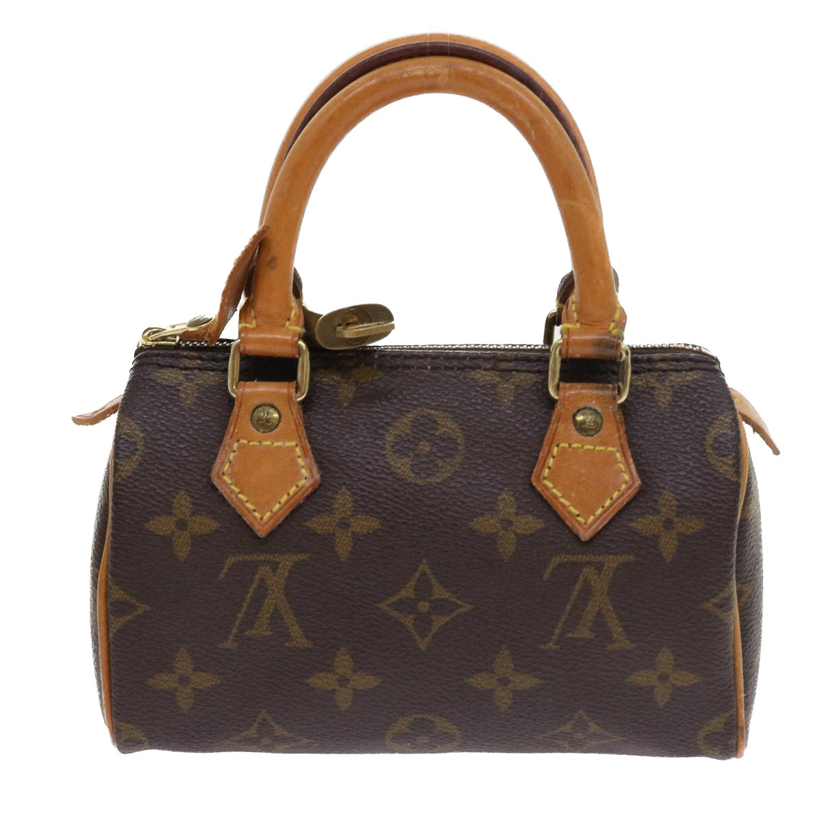 LOUIS VUITTON Monogram Mini Speedy Hand Bag M41534 LV Auth 56433 - 0