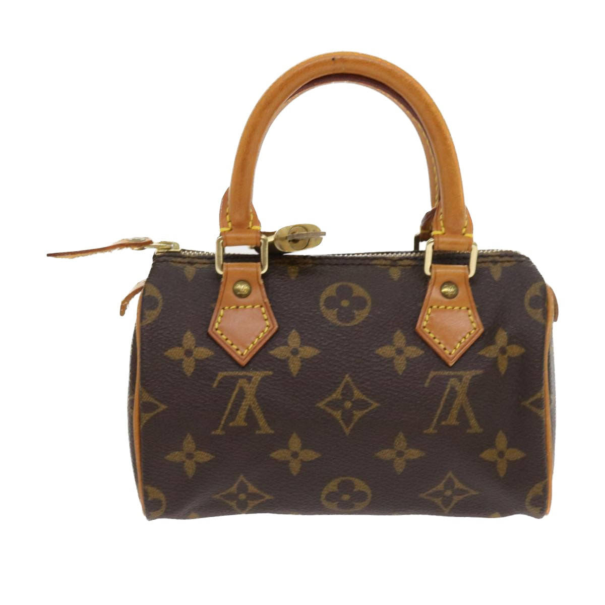 LOUIS VUITTON Monogram Mini Speedy Hand Bag M41534 LV Auth 56434 - 0