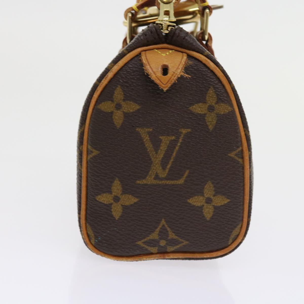 LOUIS VUITTON Monogram Mini Speedy Hand Bag M41534 LV Auth 56434