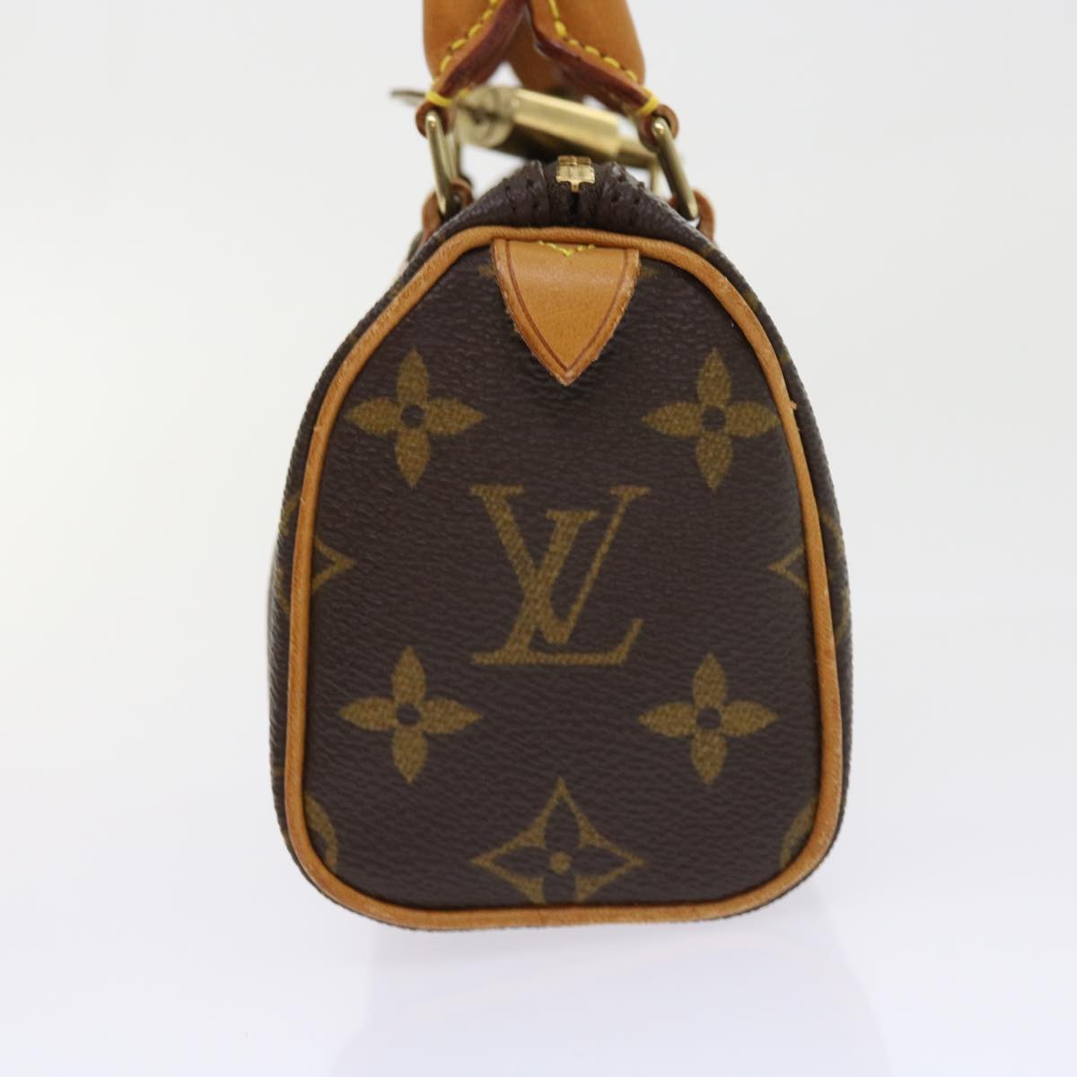 LOUIS VUITTON Monogram Mini Speedy Hand Bag M41534 LV Auth 56434