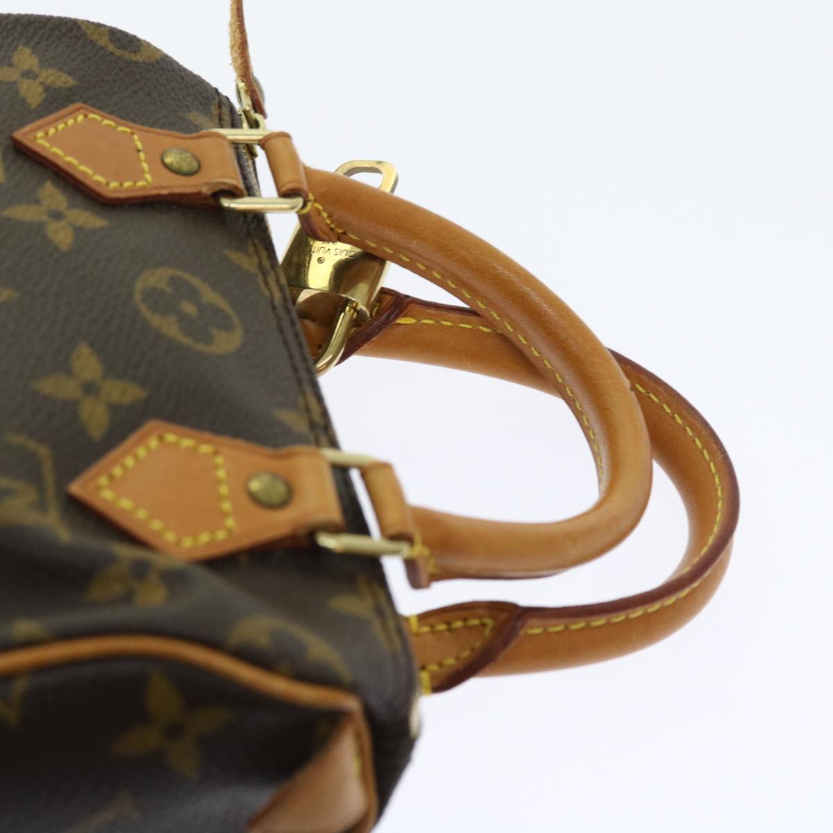 LOUIS VUITTON Monogram Mini Speedy Hand Bag M41534 LV Auth 56434