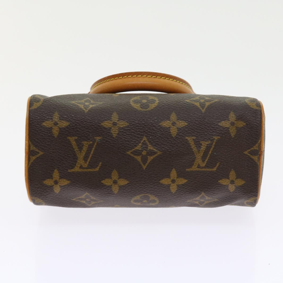 LOUIS VUITTON Monogram Mini Speedy Hand Bag M41534 LV Auth 56434