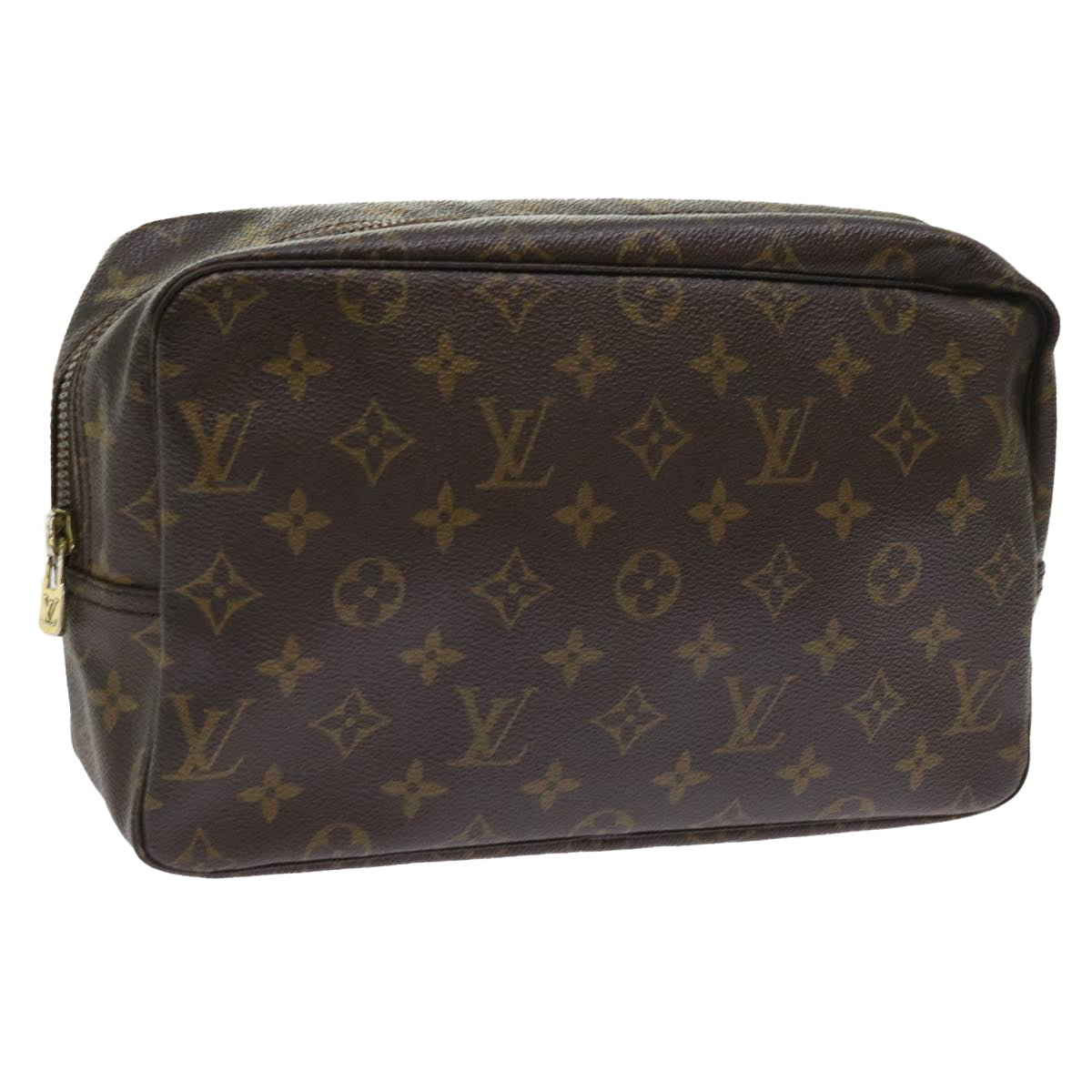 LOUIS VUITTON Monogram Trousse Toilette 28 Clutch Bag M47522 LV Auth 56438