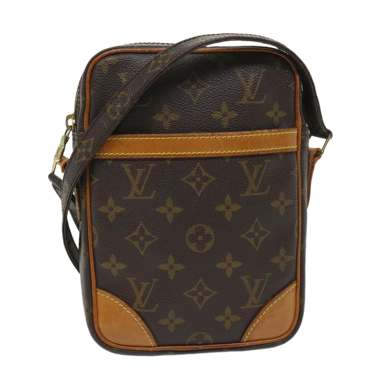 LOUIS VUITTON Monogram Danube Shoulder Bag M45266 LV Auth 56453