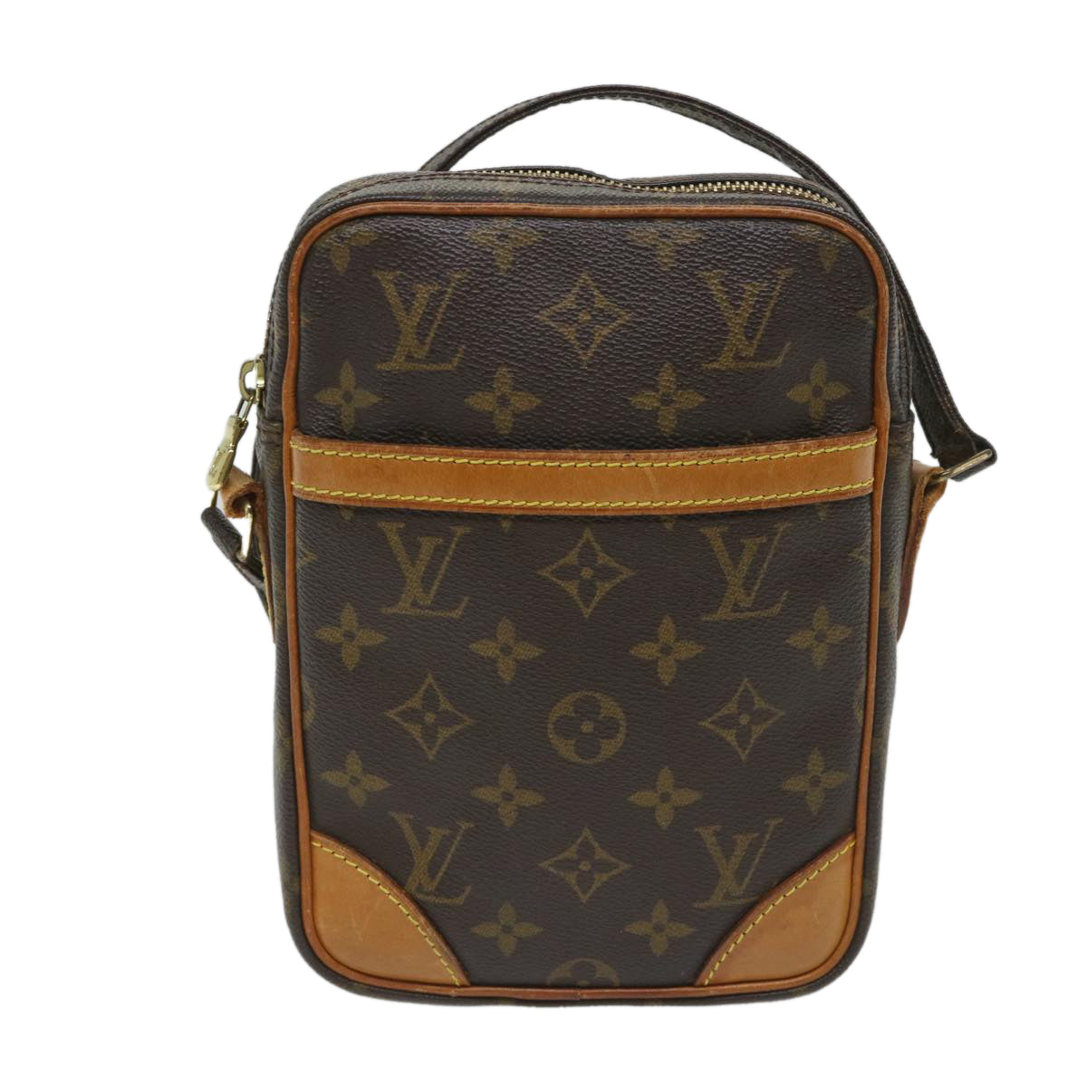 LOUIS VUITTON Monogram Danube Shoulder Bag M45266 LV Auth 56453