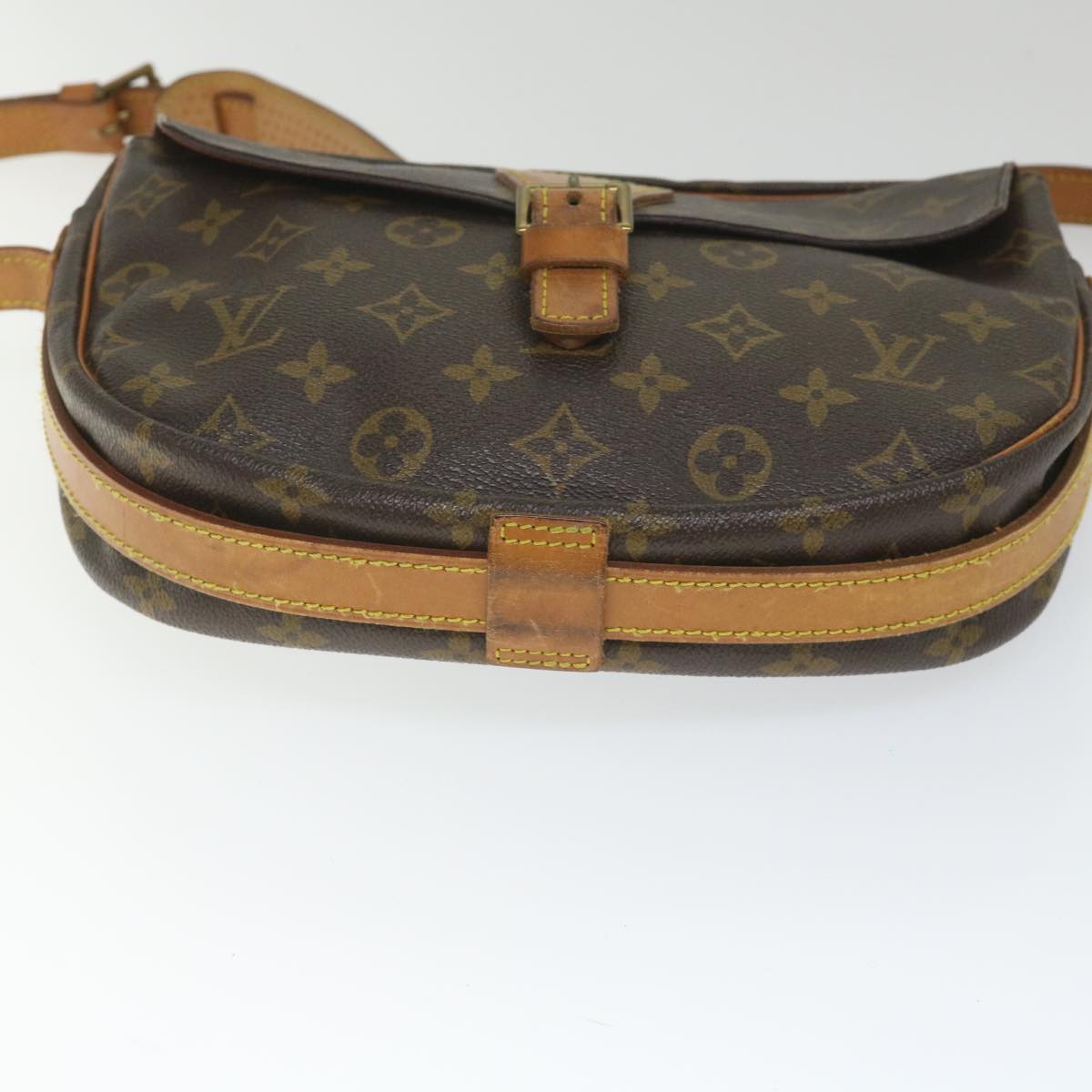 LOUIS VUITTON Monogram Jeune Fille GM Shoulder Bag M51225 LV Auth 56474