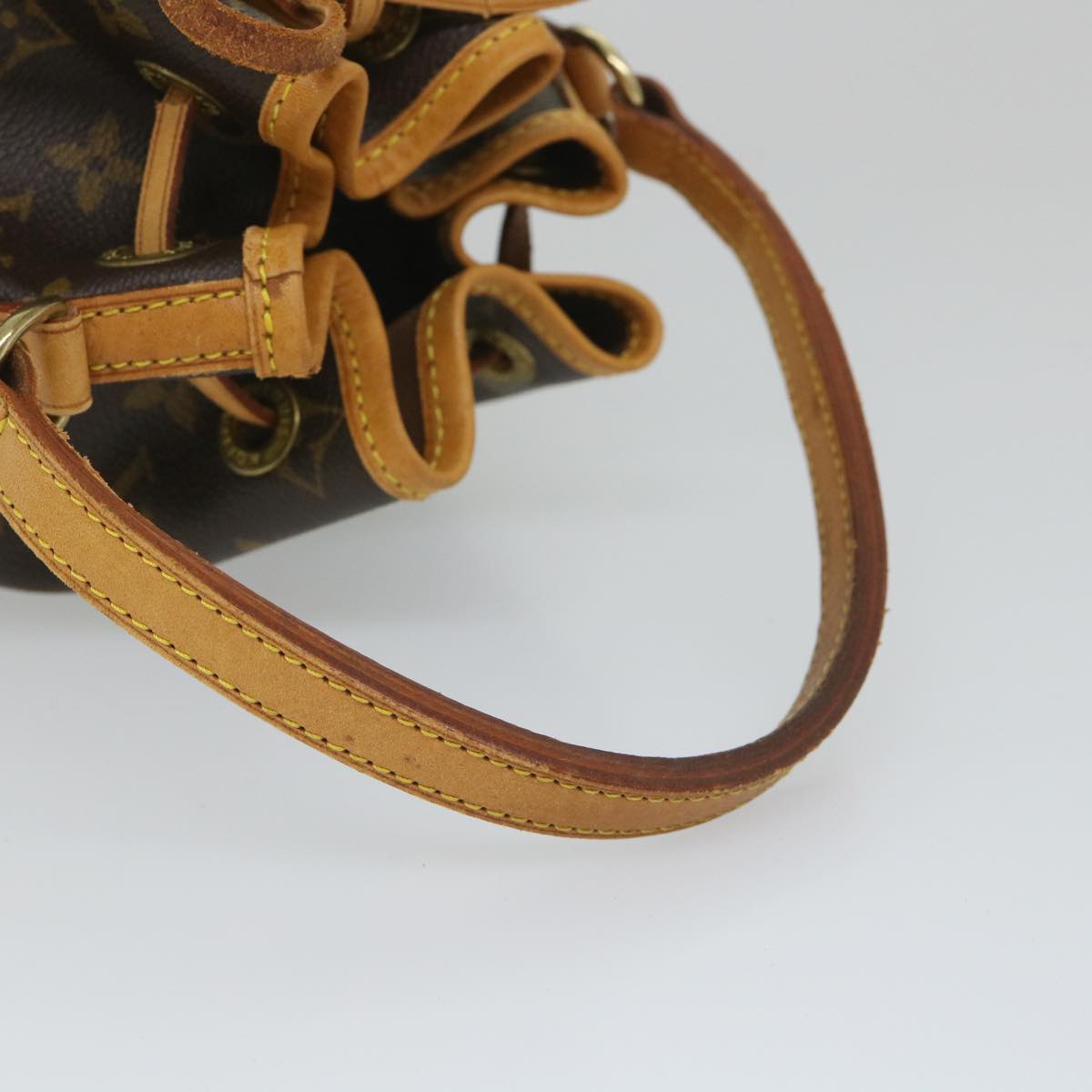 LOUIS VUITTON Monogram Mini Noe Shoulder Bag M99162 LV Auth 56494