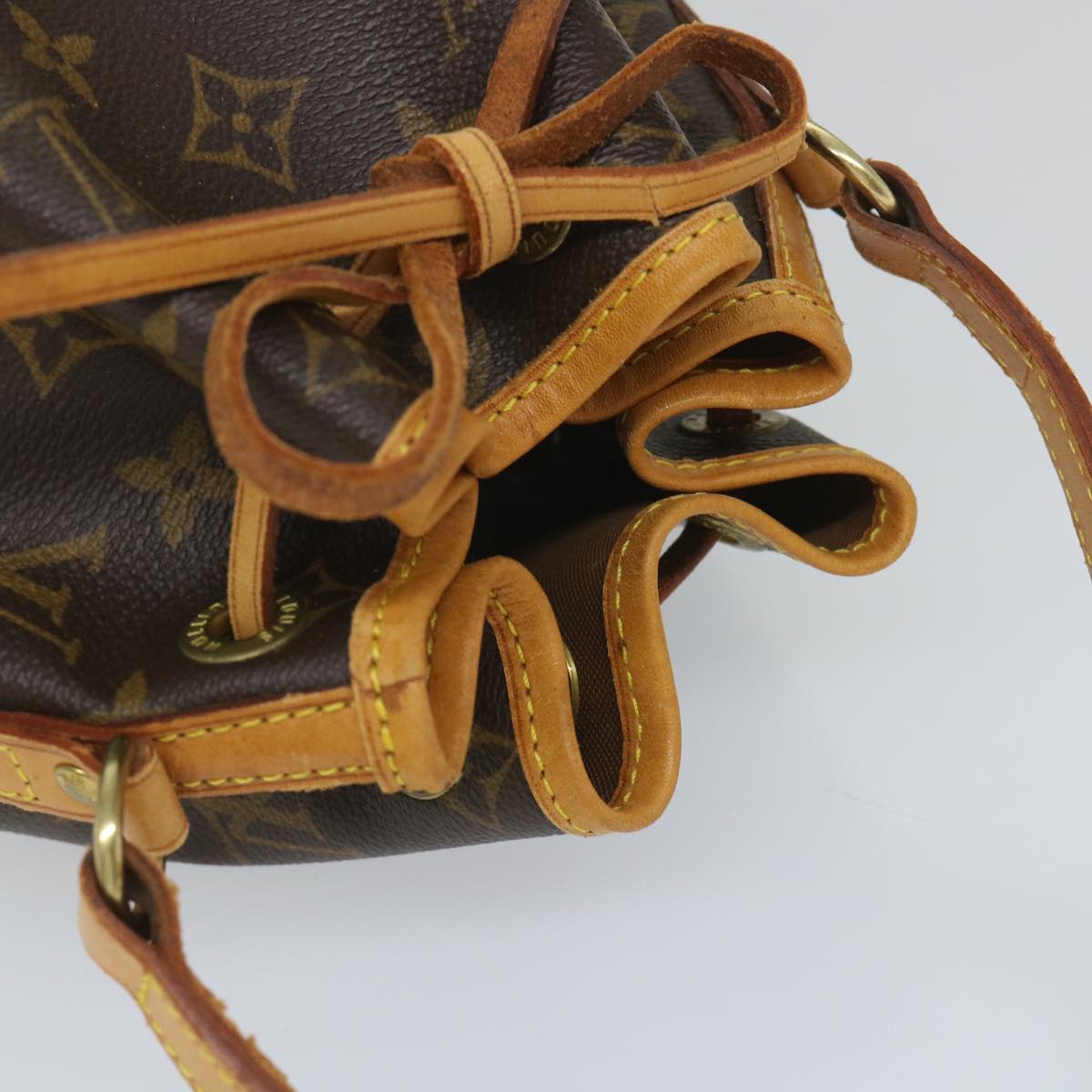 LOUIS VUITTON Monogram Mini Noe Shoulder Bag M99162 LV Auth 56494