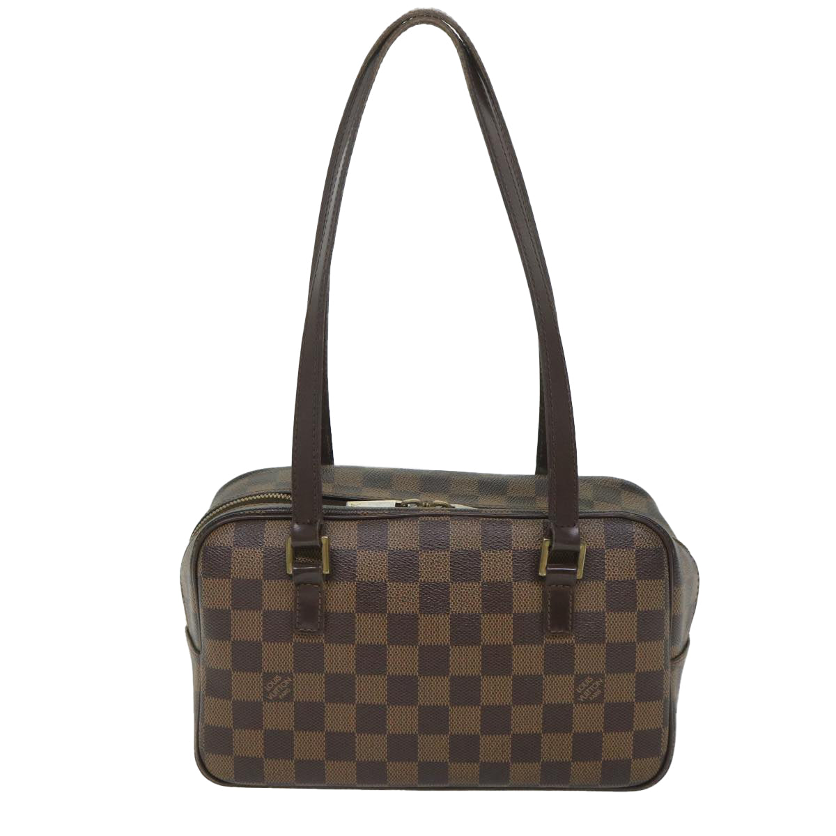 LOUIS VUITTON Damier Ebene Cite MM Hand Bag N48068 LV Auth 56496 - 0