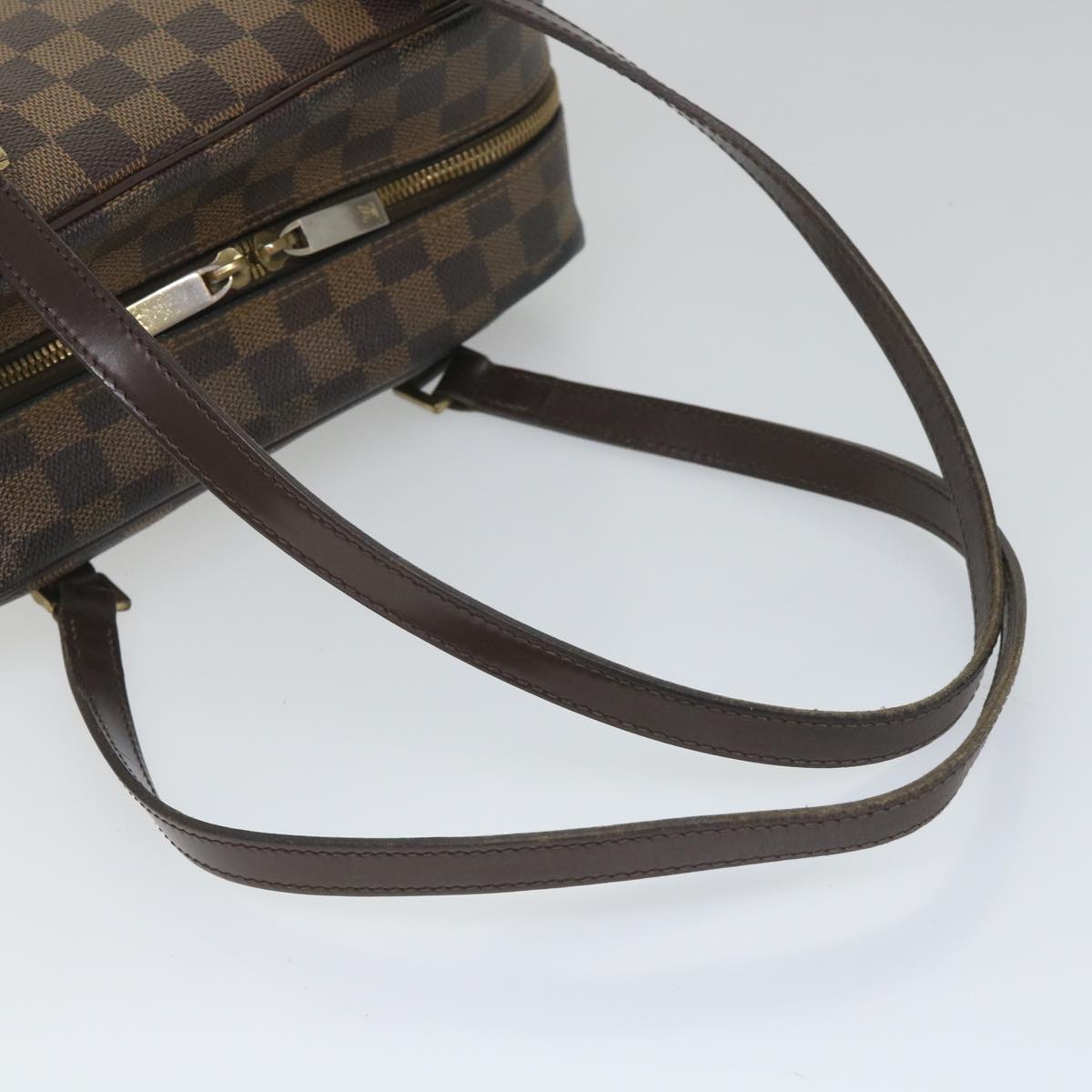 LOUIS VUITTON Damier Ebene Cite MM Hand Bag N48068 LV Auth 56496