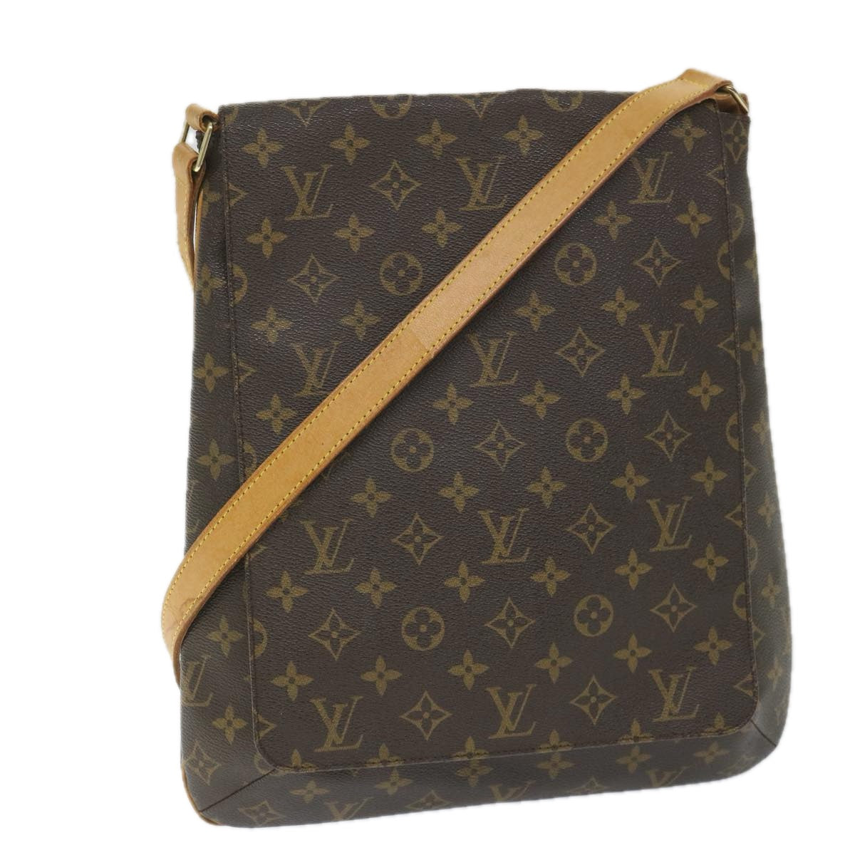 LOUIS VUITTON Monogram Musette Shoulder Bag M51256 LV Auth 56500