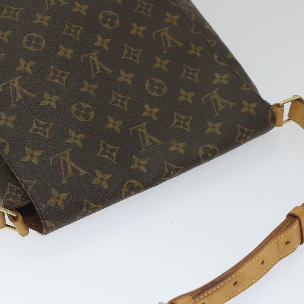 LOUIS VUITTON Monogram Musette Shoulder Bag M51256 LV Auth 56500