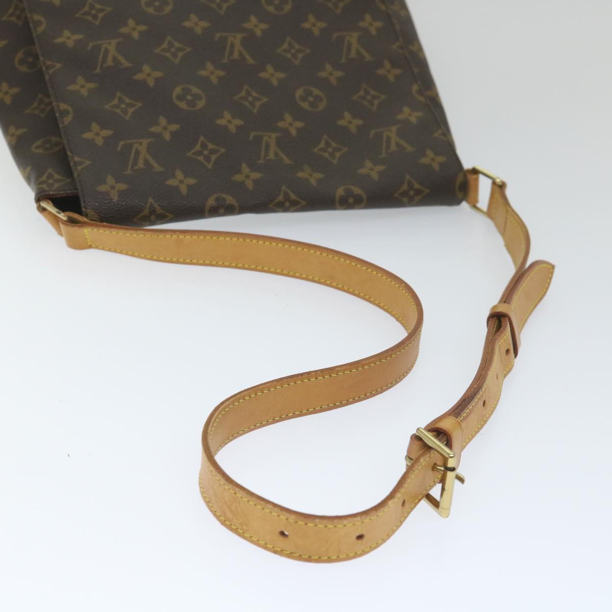 LOUIS VUITTON Monogram Musette Shoulder Bag M51256 LV Auth 56500