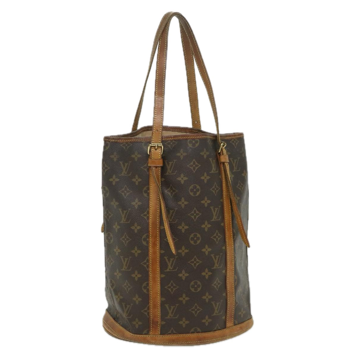 LOUIS VUITTON Monogram Bucket GM Shoulder Bag M42236 LV Auth 56503