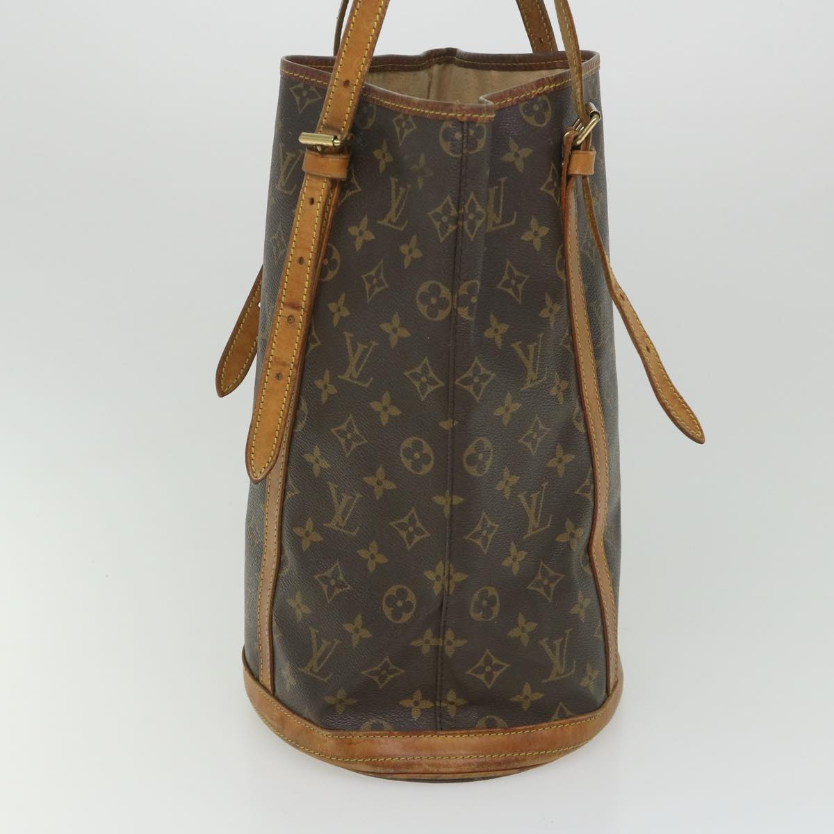 LOUIS VUITTON Monogram Bucket GM Shoulder Bag M42236 LV Auth 56503