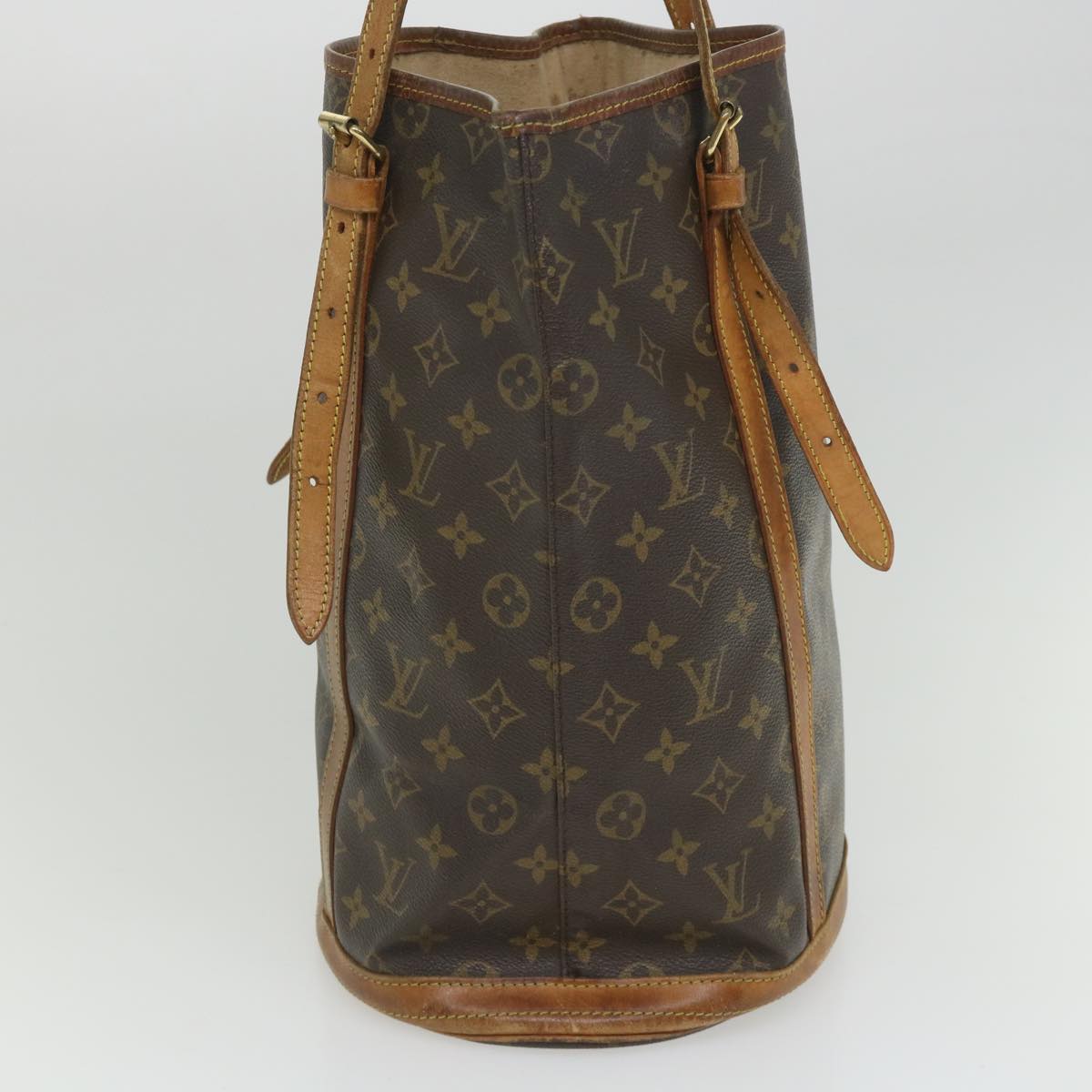 LOUIS VUITTON Monogram Bucket GM Shoulder Bag M42236 LV Auth 56503