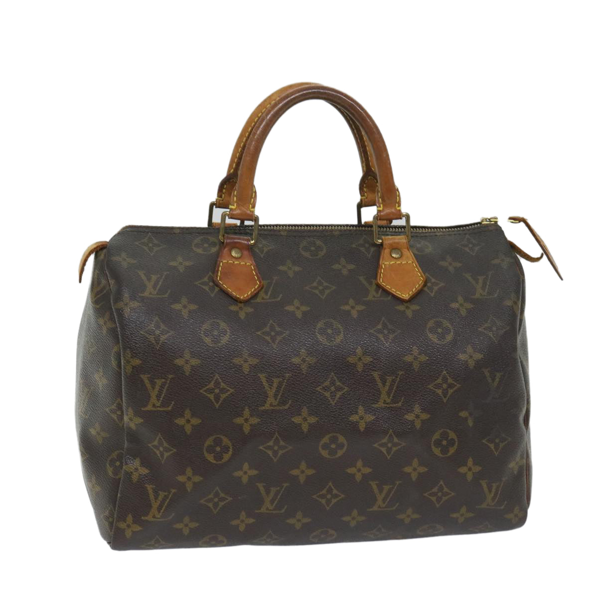 LOUIS VUITTON Monogram Speedy 30 Hand Bag M41526 LV Auth 56508