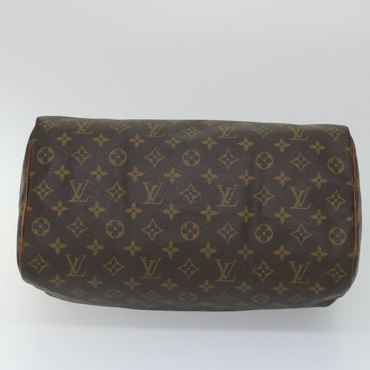 LOUIS VUITTON Monogram Speedy 35 Hand Bag M41524 LV Auth 56509