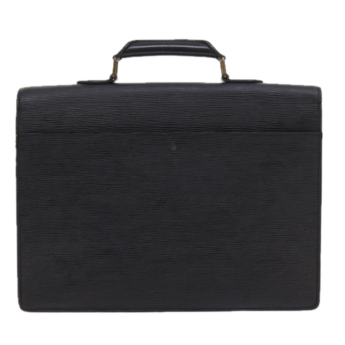 LOUIS VUITTON Epi Serviette Conseiller Briefcase Black M54422 LV Auth 56522 - 0