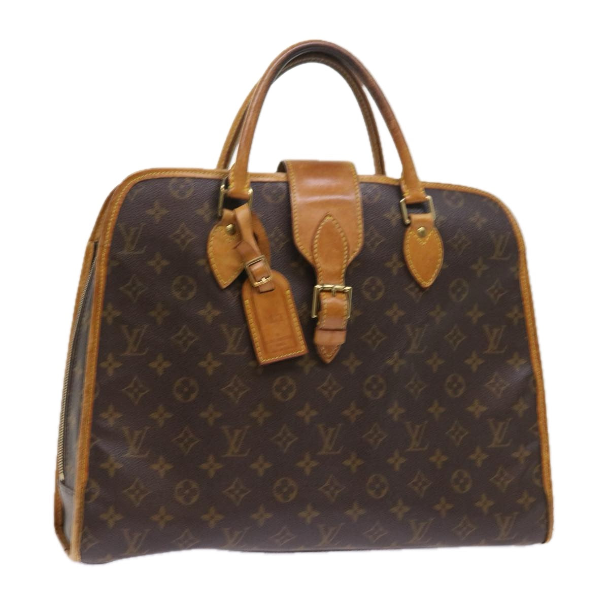 LOUIS VUITTON Monogram Rivoli Hand Bag M53380 LV Auth 56524