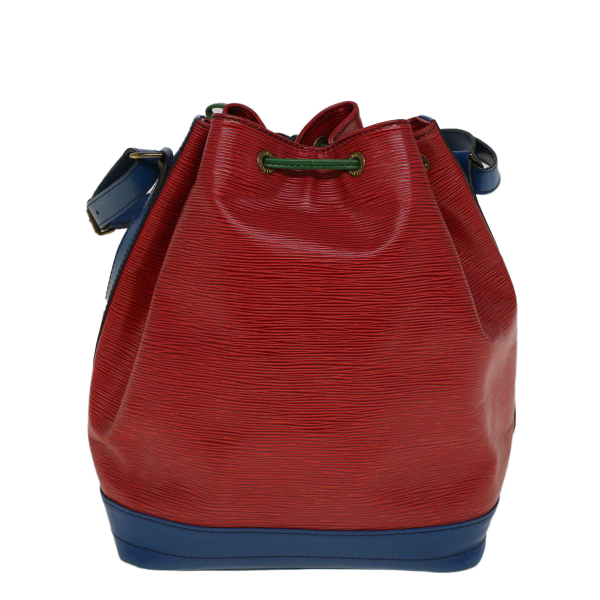 LOUIS VUITTON Epi Trico Color Noe Shoulder Bag Red Blue Green M44084 Auth 56552 - 0