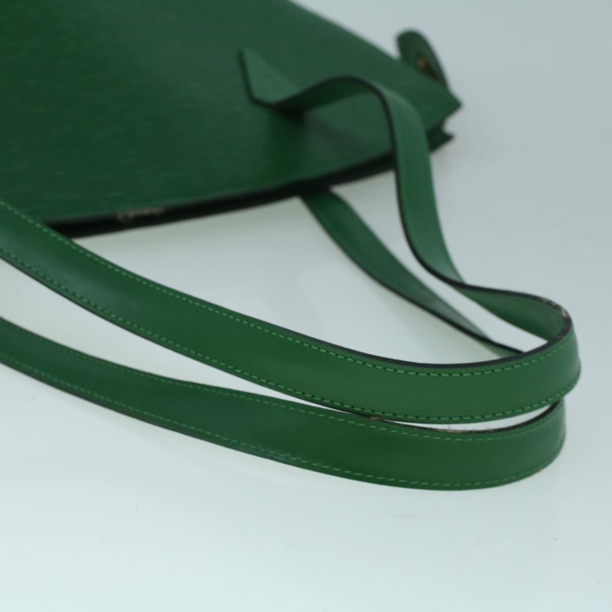 LOUIS VUITTON Epi Saint Jacques Shopping Shoulder Bag Green M52264 LV Auth 56598