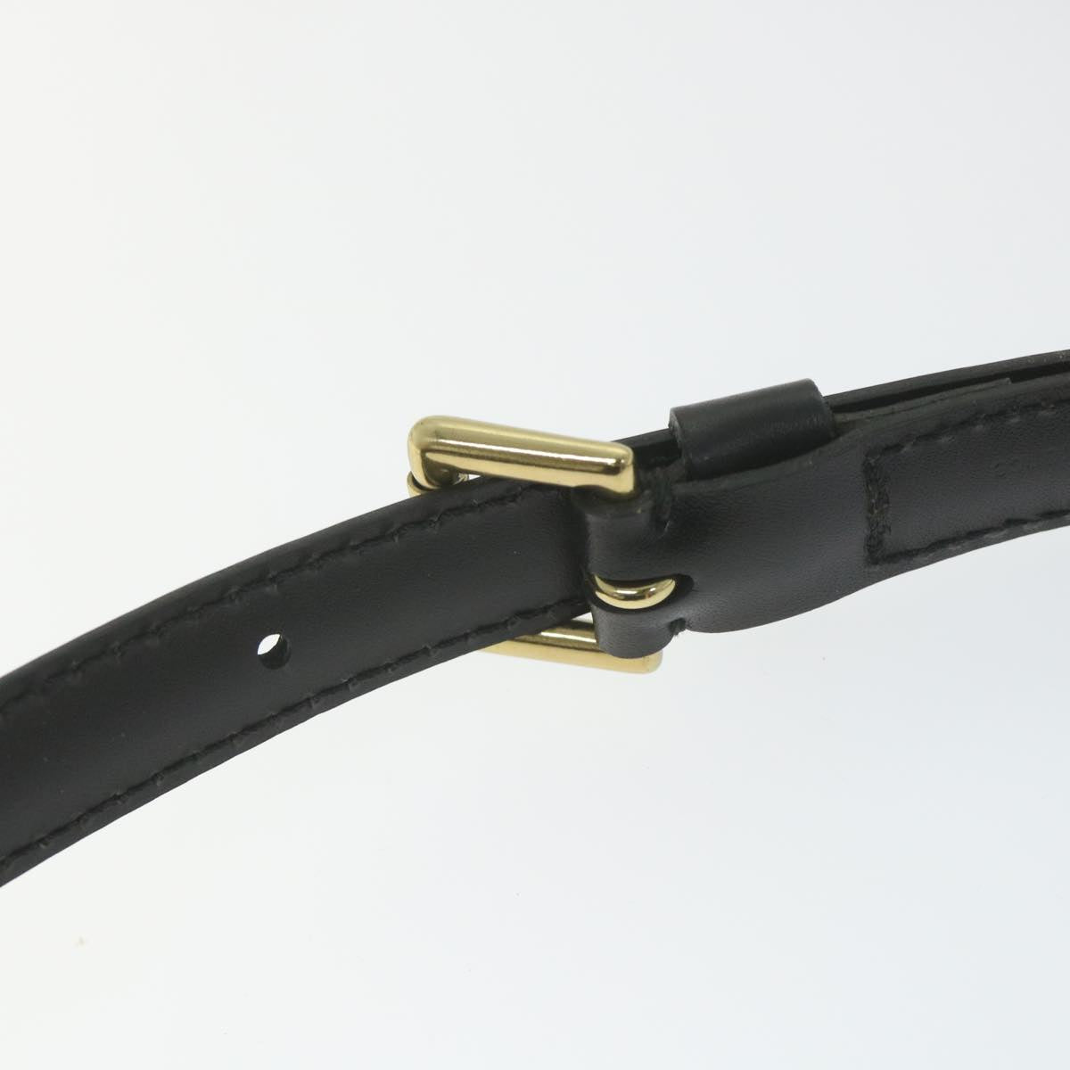 LOUIS VUITTON Epi Adjustable Shoulder Strap 36.6""-43.7"" Black LV Auth 56601