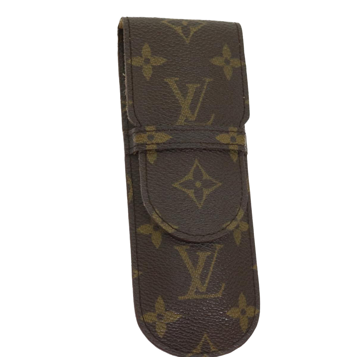 LOUIS VUITTON Monogram Etui Stilo Pen Case M62990 LV Auth 56608