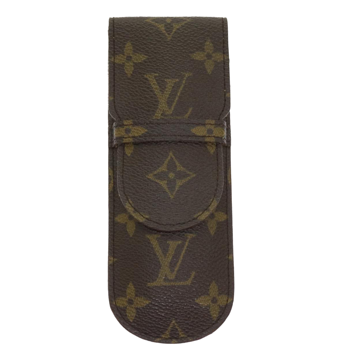 LOUIS VUITTON Monogram Etui Stilo Pen Case M62990 LV Auth 56608