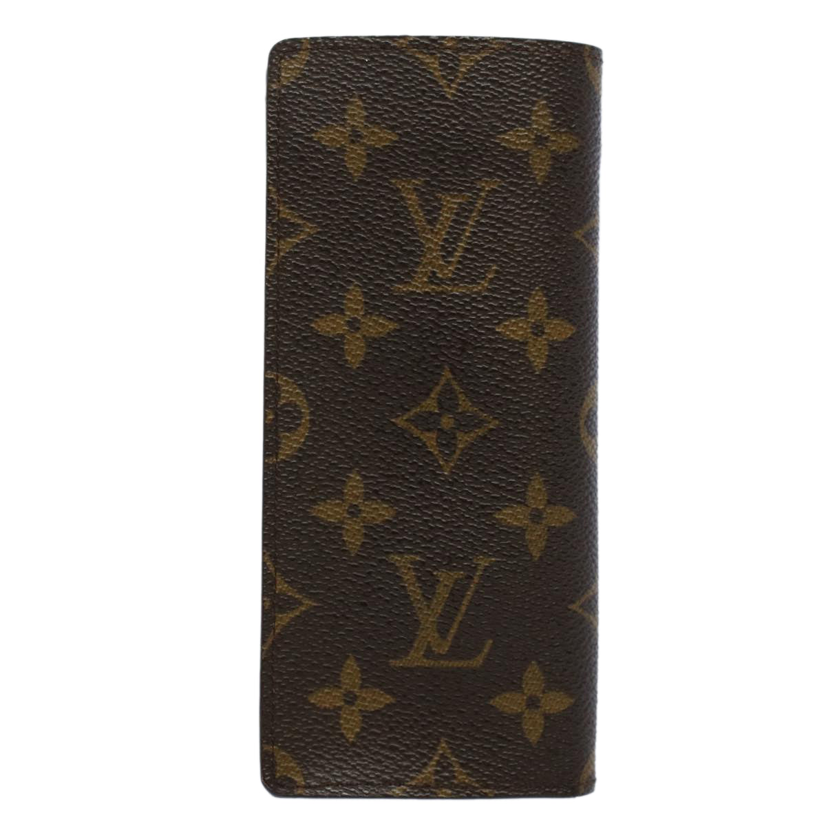 LOUIS VUITTON Monogram Etui Lunette Simple Glasses Case M62962 LV Auth 56616 - 0