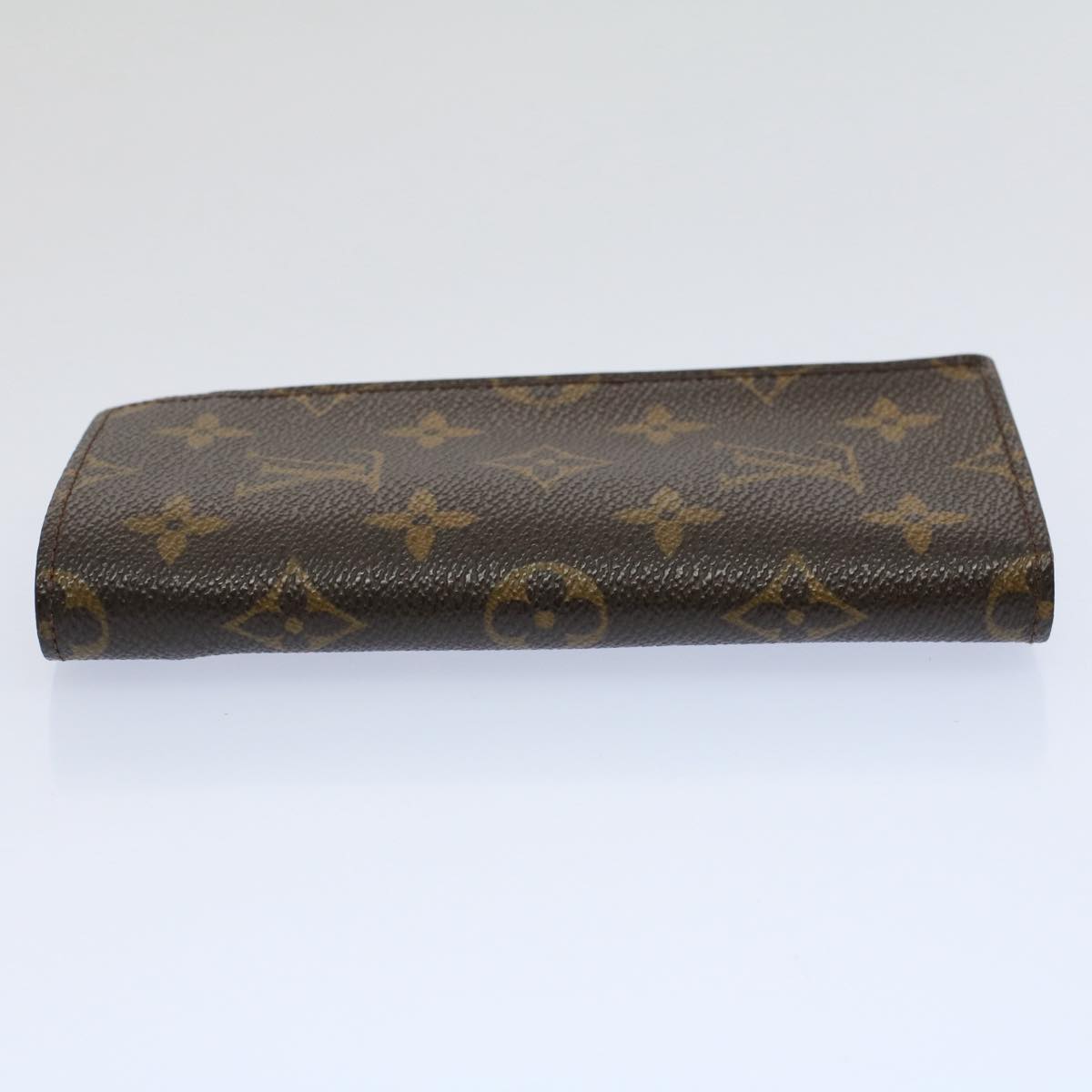 LOUIS VUITTON Monogram Etui Lunette Simple Glasses Case M62962 LV Auth 56616