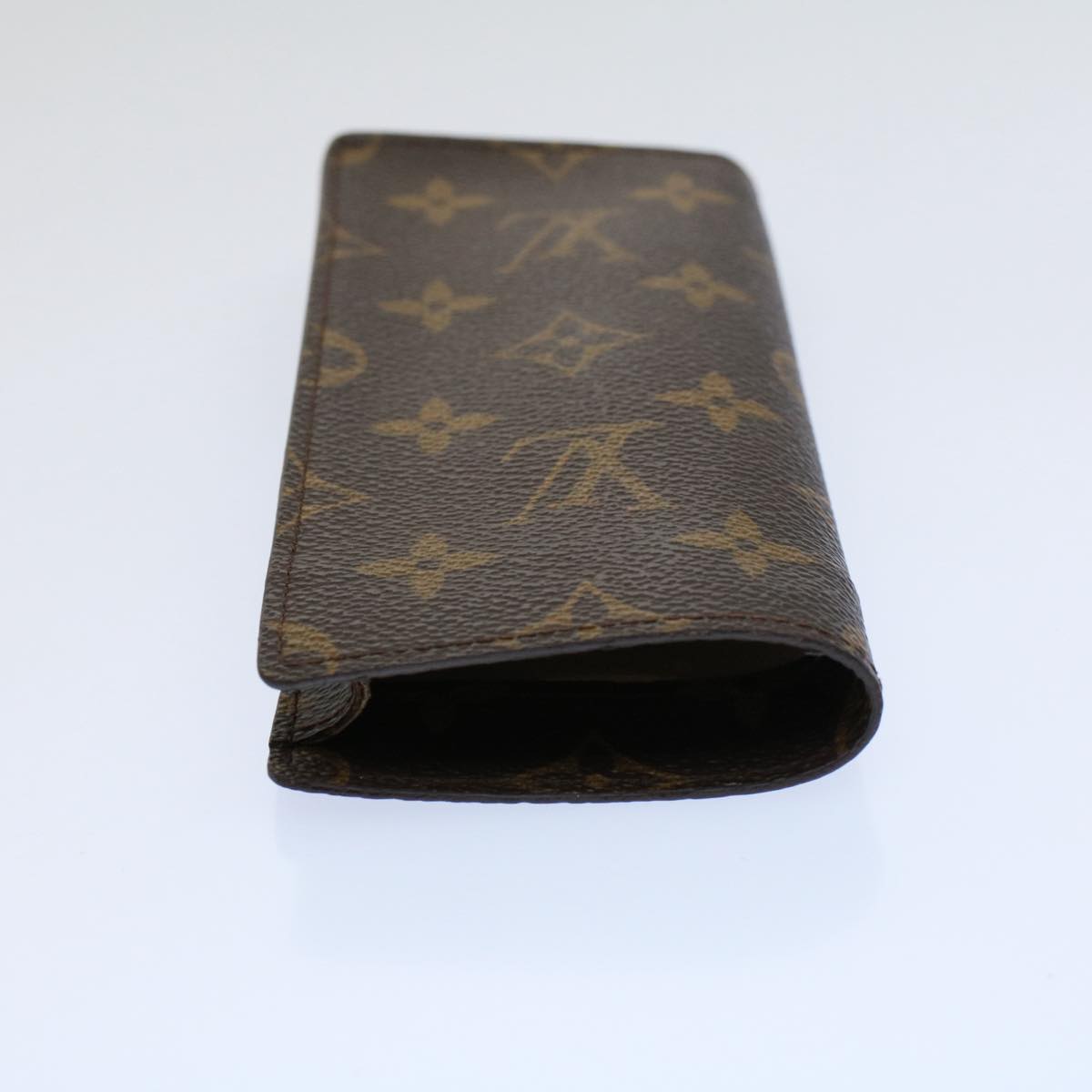 LOUIS VUITTON Monogram Etui Lunette Simple Glasses Case M62962 LV Auth 56616