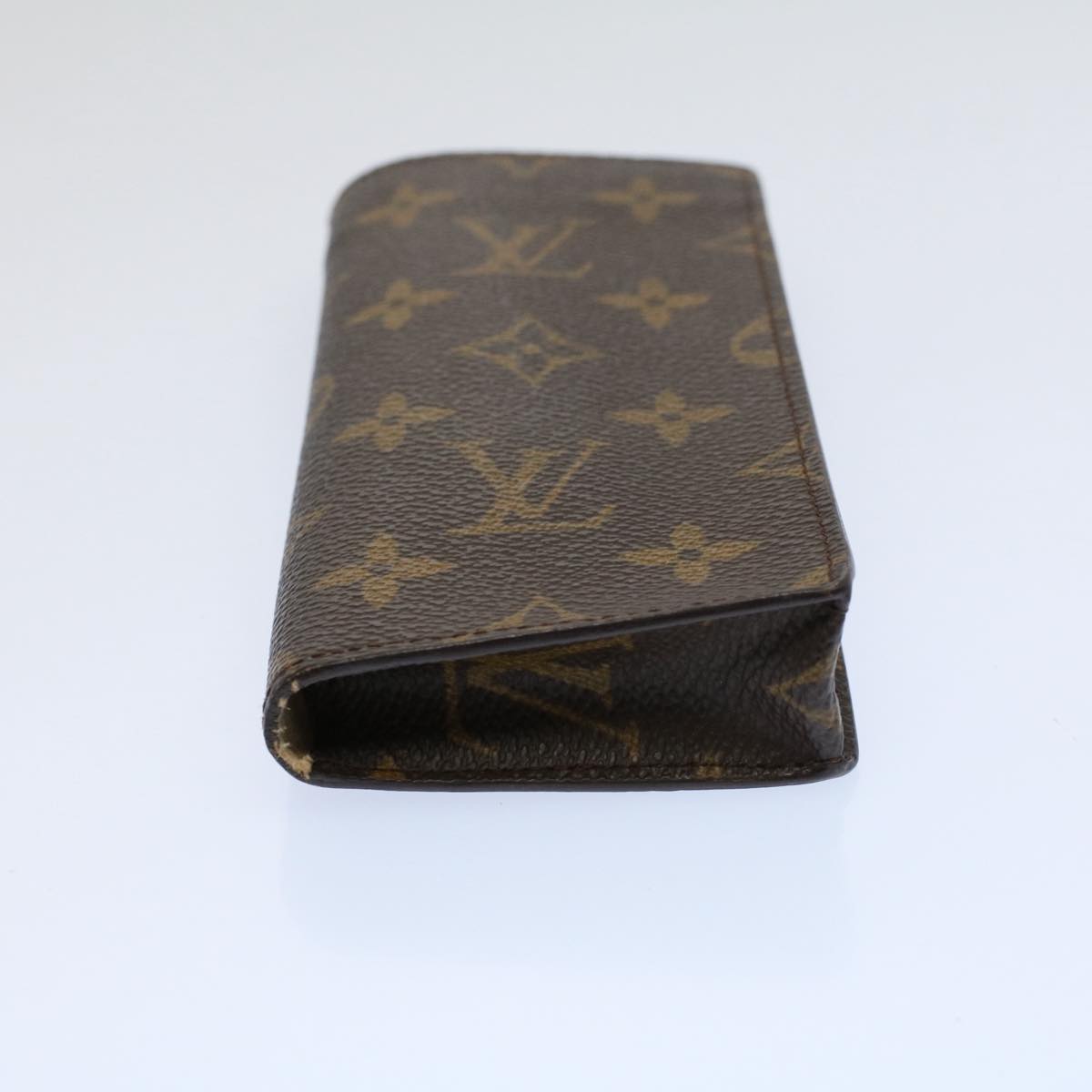 LOUIS VUITTON Monogram Etui Lunette Simple Glasses Case M62962 LV Auth 56616