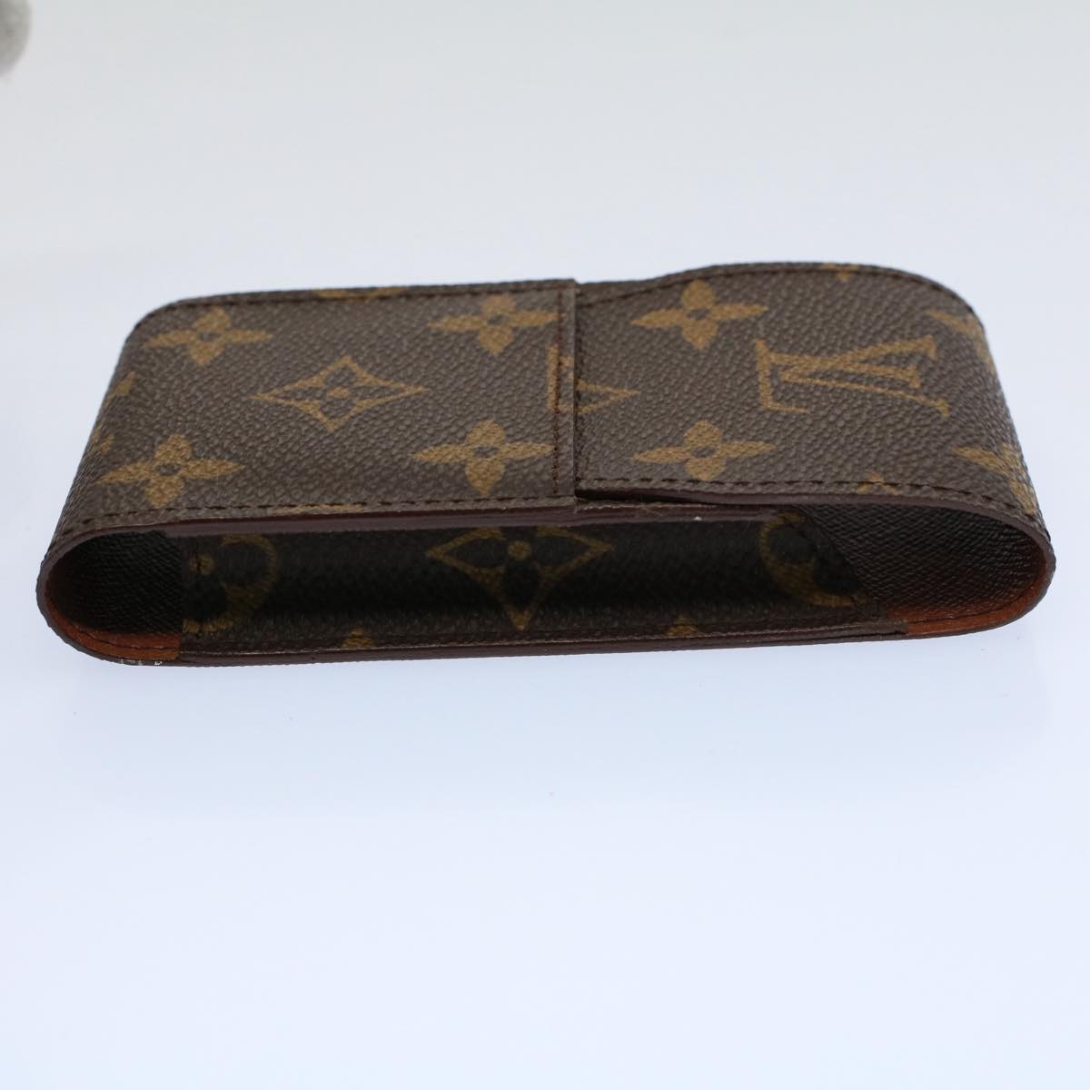 LOUIS VUITTON Monogram Etui Cigarette Case M63024 LV Auth 56632