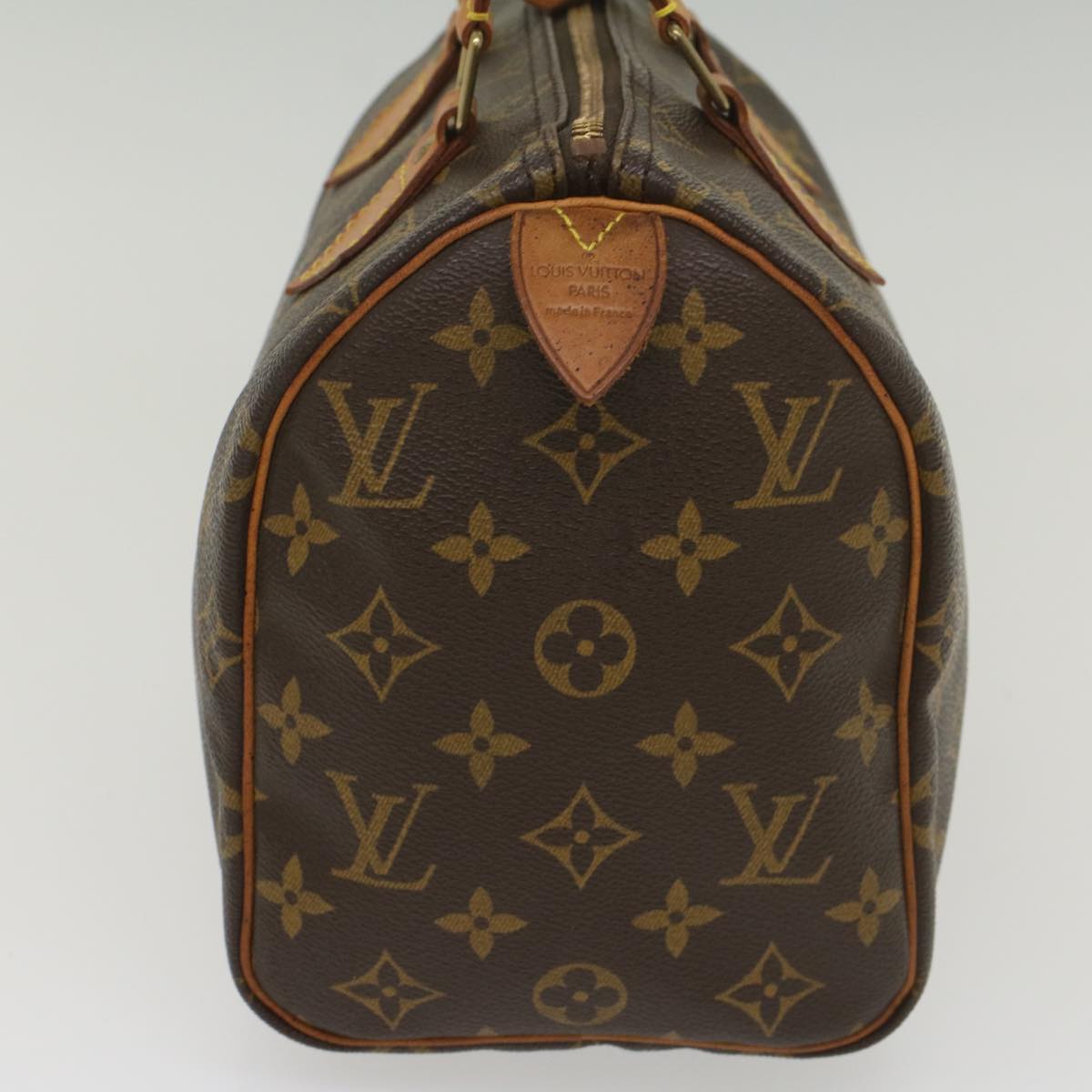 LOUIS VUITTON Monogram Speedy 25 Hand Bag M41528 LV Auth 56651