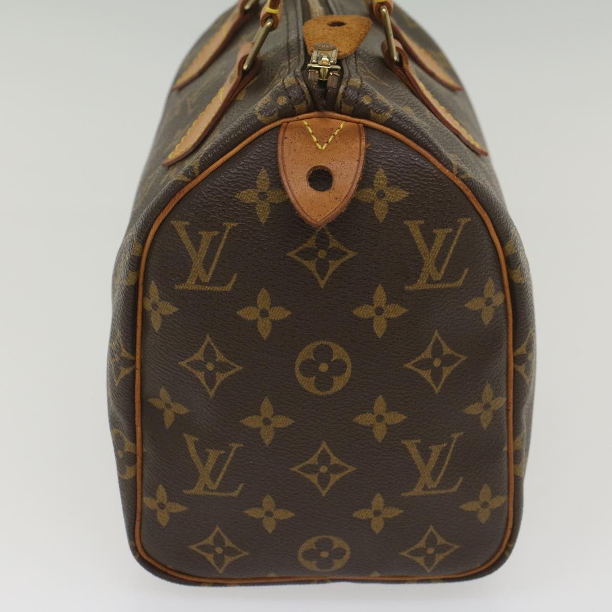 LOUIS VUITTON Monogram Speedy 25 Hand Bag M41528 LV Auth 56651