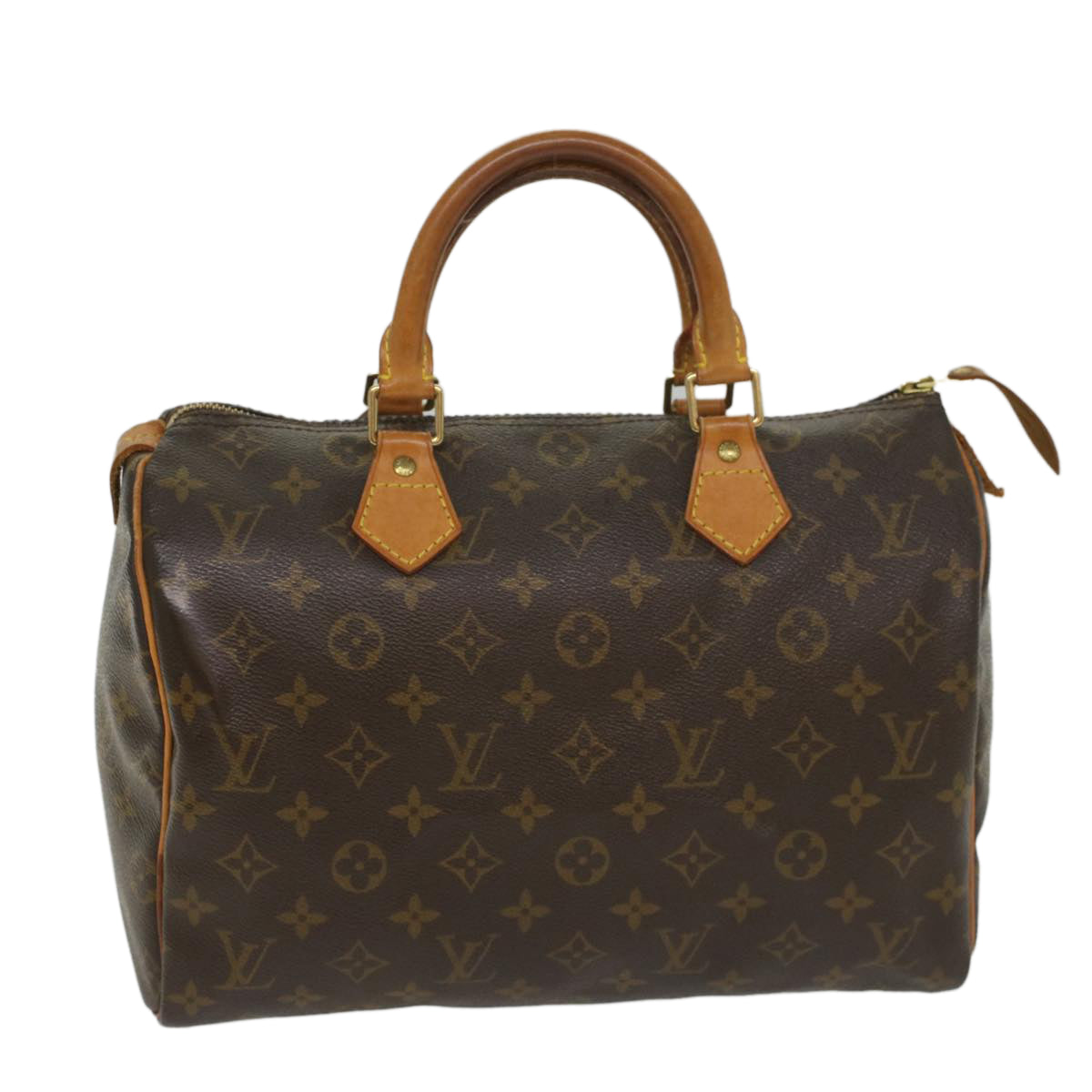 LOUIS VUITTON Monogram Speedy 30 Hand Bag M41526 LV Auth 56652