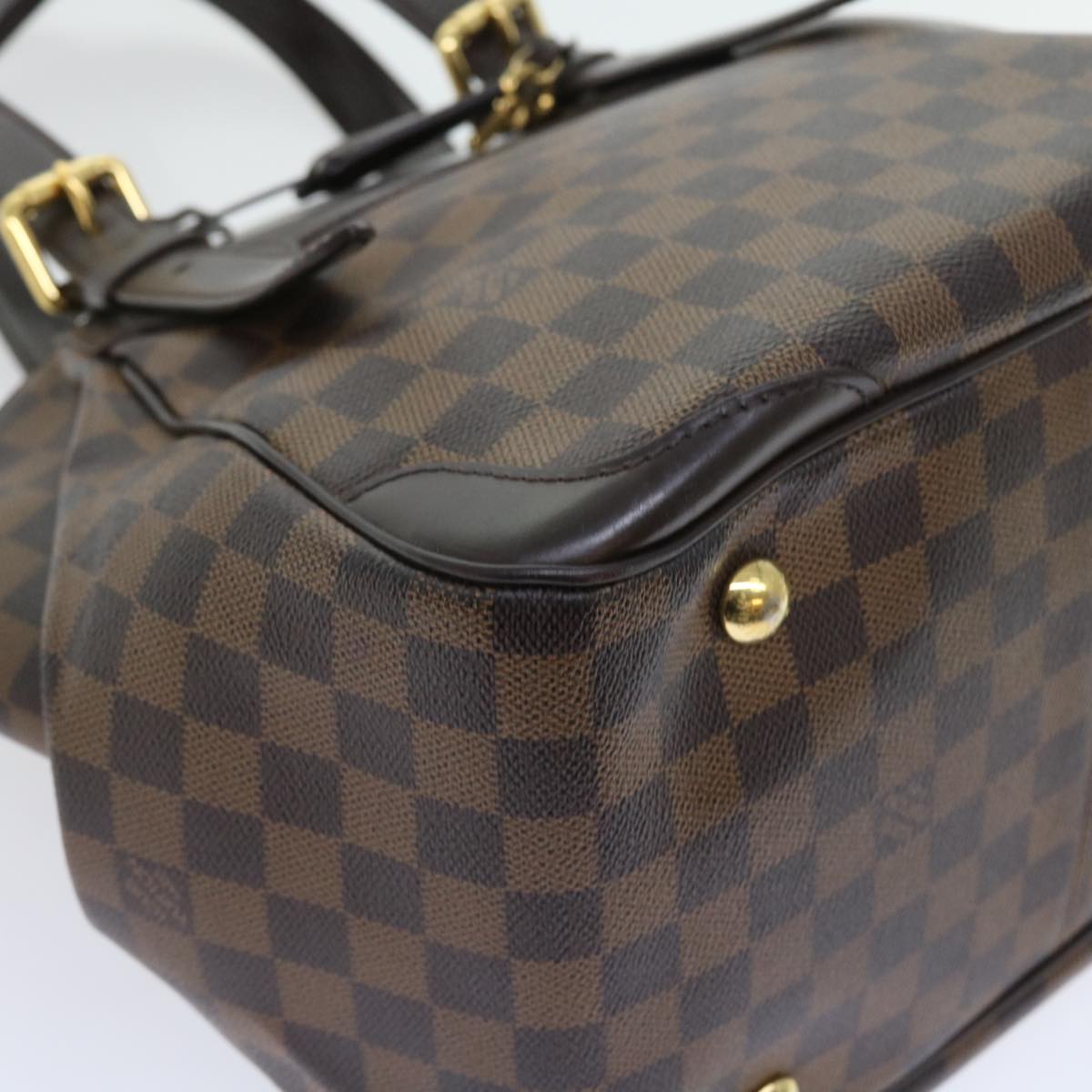 LOUIS VUITTON Damier Ebene Verona MM Shoulder Bag N41118 LV Auth 56722