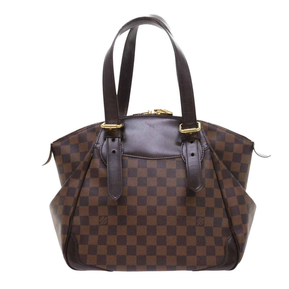 LOUIS VUITTON Damier Ebene Verona MM Shoulder Bag N41118 LV Auth 56722 - 0